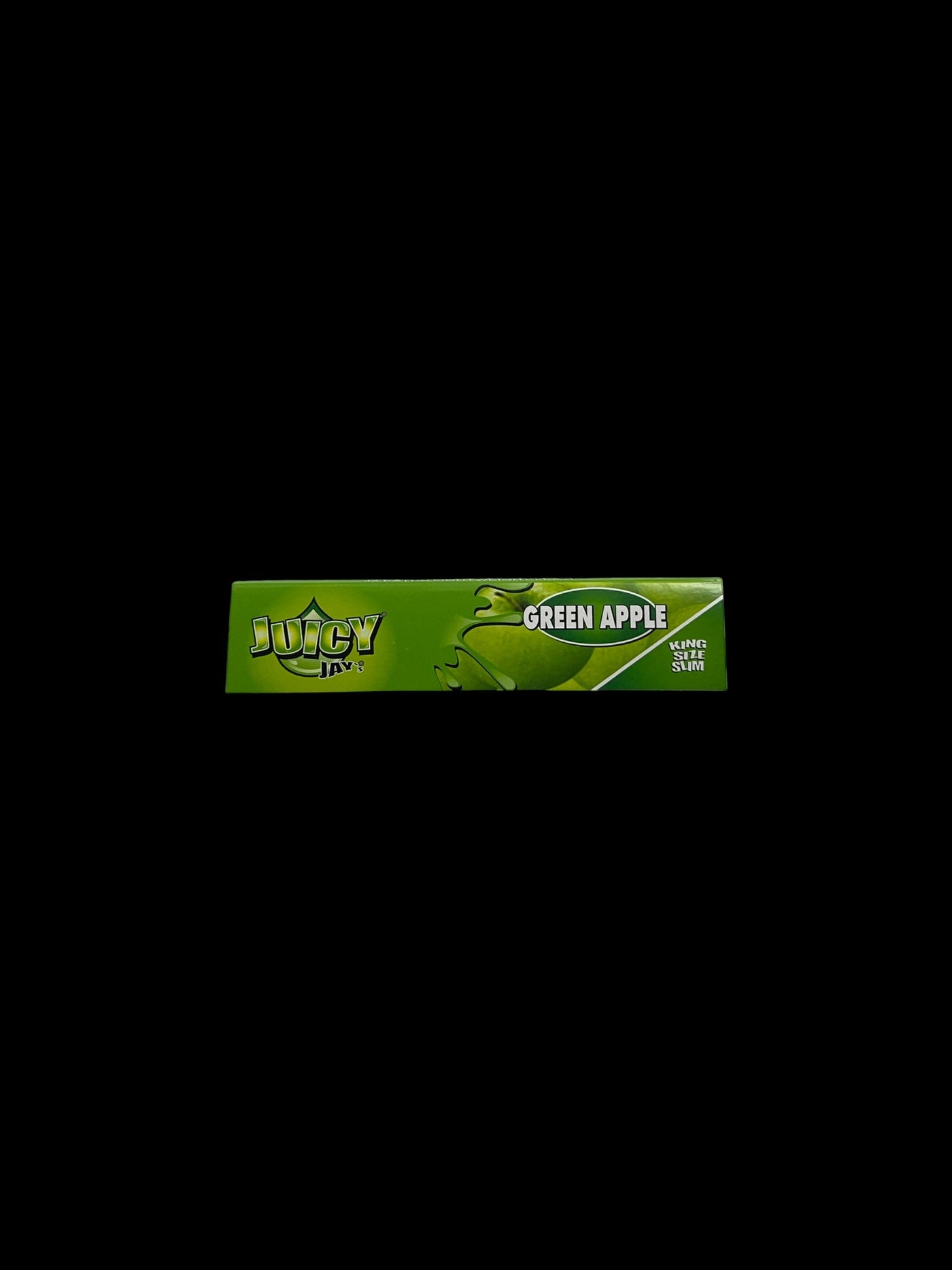 Juicy Jay's Hemp Kingsize Slim Rolling Papers Green Apple: A Slice of Orchard Freshness in Every Roll