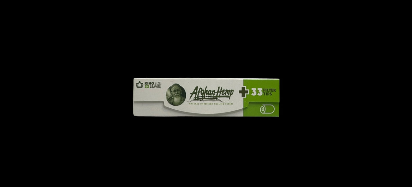 Afghan Hemp King Size Rolling Papers with Tips: Elevate Your Experience with Afghan Craftsmanship