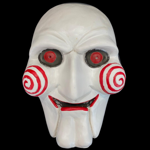 SAW Jigsaw Billy Puppet Full Face Mask - Bring the Horror of SAW to Life - Movie