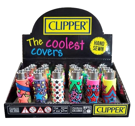 Clipper Lighter | Pop Maxi Large | Stars